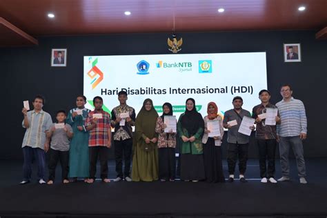 Ratusan Penyandang Disabilitas Dimudahkan Buka Rekening Bank NTB