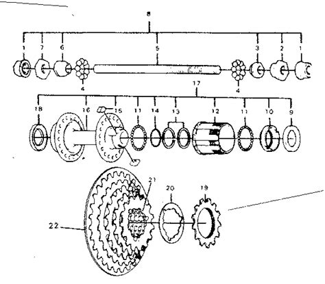 Rear Axle Assembly Diagram