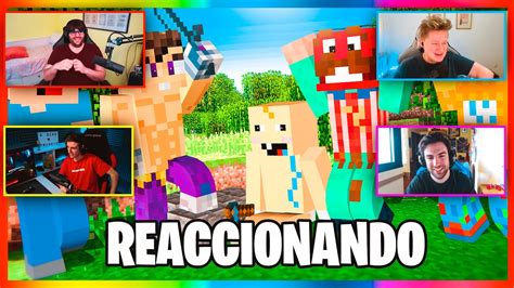 Reaccionando Al Primer Episodio De Minecraft Con Noobs Youtube