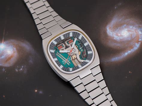 Bulova Accutron Spaceview Double Cushion T Steel Watch With Original