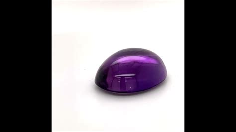 Amethyst Cabochon 65 75 Ct 31x24 Mm Made In Idar Oberstein Edelstein