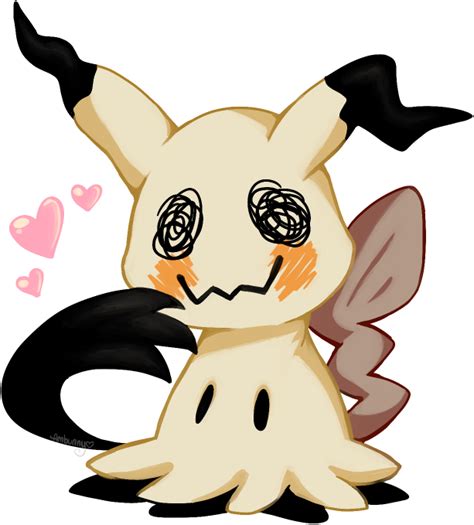 Mimikyu Love By Ambunny On Deviantart