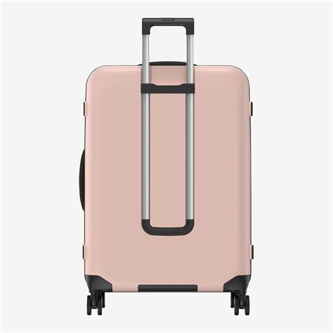 Rollink Vega Valise Roulettes L Pliable Rose Smoke Lufthansa