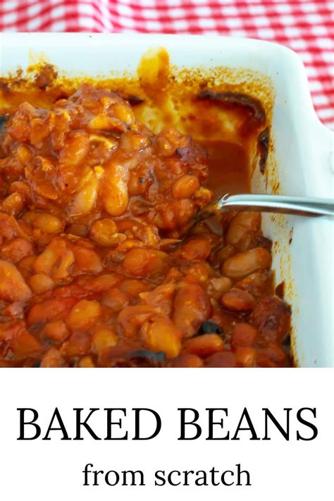 Baked Beans From Scratch · Nourish And Nestle