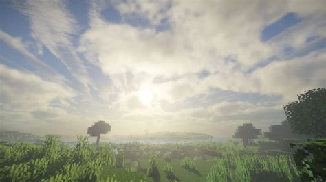 El SHADER Con El CIELO MAS REALISTA Minecraft 1 19 X YouTube