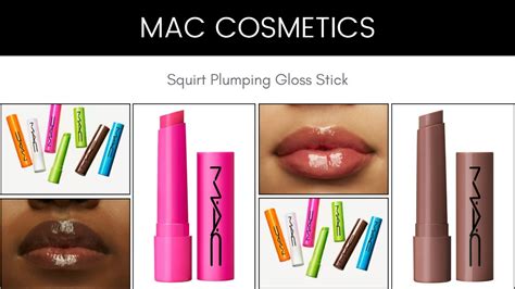 Sneak Peek Mac Cosmetics Squirt Plumping Gloss Stick Youtube