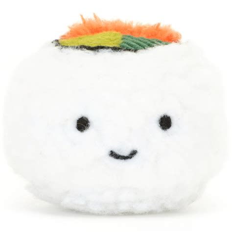 Peluche Sassy Sushi Uramaki 5 cm Jellycat Dröm Design