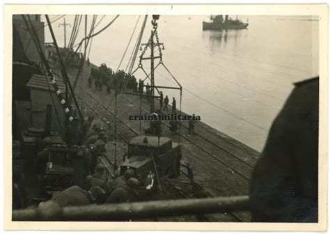 Orig Foto Radschlepper Radzugmaschine Schiff Boot Im Hafen Vaasa