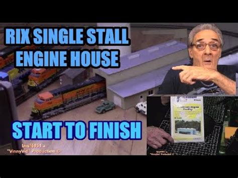 Rix Single Stall Engine House Build Start To Finish Youtube