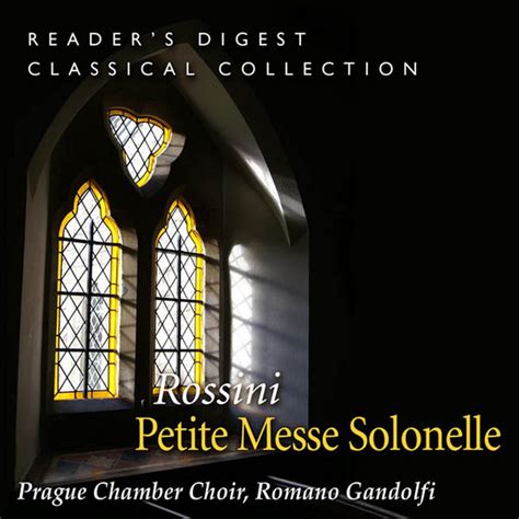 Petite Messe Solonelle XV Agnus Dei música e letra de Gioachino