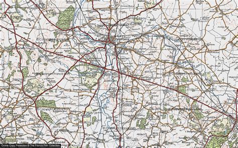 Old Maps Of Two Gates Staffordshire Francis Frith