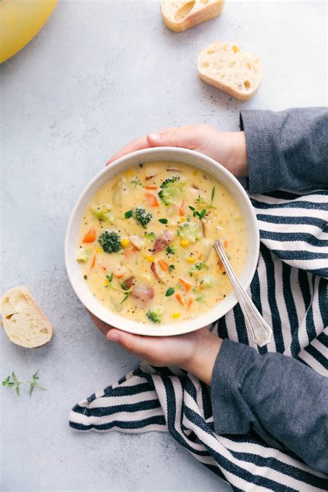 Creamy Vegetable Soup So Much Flavor Chelseas Messy Apron