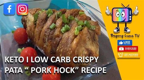 Wok With Luma Keto Crispy Pata Pork Hocks Recipe Super Easy And