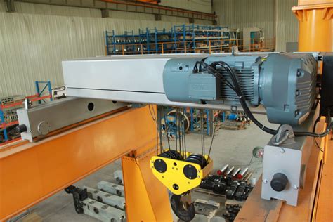 Electric Wire Rope Hoist Low Headroom Hoist For Double Girder Overhead