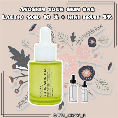 Jual Serum Avoskin Your Skin Bae Lactic Acid Kiwi Fruit