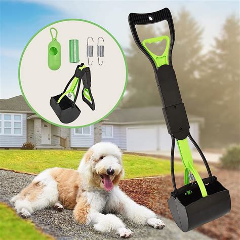 Homagico Pooper Scooper Portable Dog Pooper Scooper With