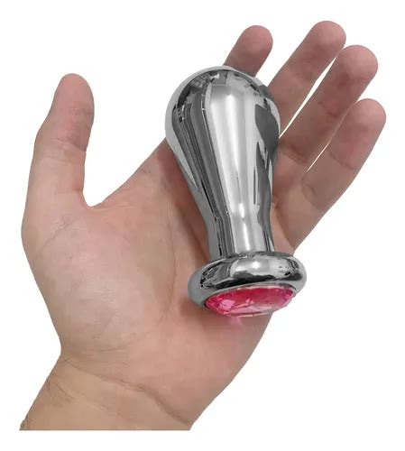 Plug Anal Jóia Aço Inox Avançado Grande Oval 11 X 5 2 Parcelamento sem juros