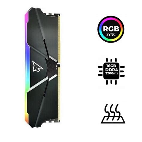 Memoria Ram Ddr Rgb Gb X Gb Netac Shadow Mhz Mem Ria Ram