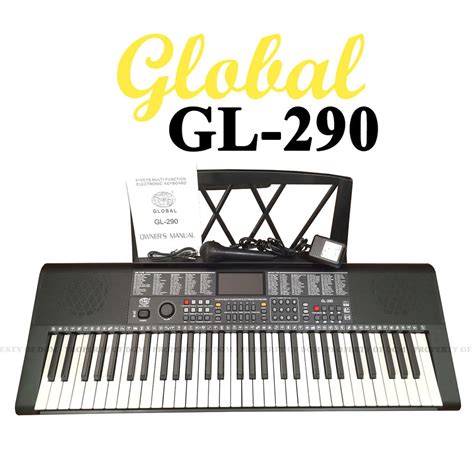 61 Keys Multi Function Electronic Keyboard Global GL 290 Dgmapplx