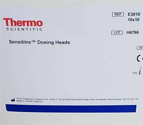 Pk Thermo Scientific Sensititre Dosing Heads E Ebay