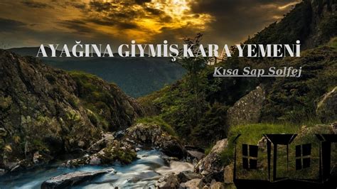 Bağlama Dersi 73 Alaaddin Yiğit ile Kısa Sap AYAĞINA GİYMİŞ KARA