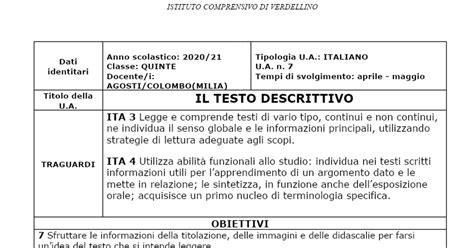 Uda Ita N Testo Descrittivo Google Docs