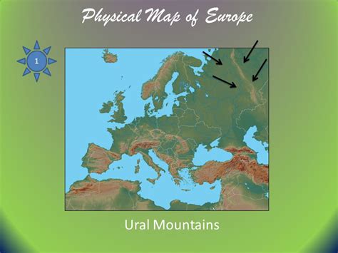 Map Of Europe Ural Mountains - Almeta Mallissa