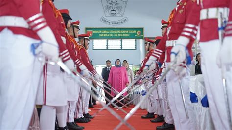 Prosesi PEDANG PORA Wasana Warsa SMA Kartika III 1 Banyubiru YouTube