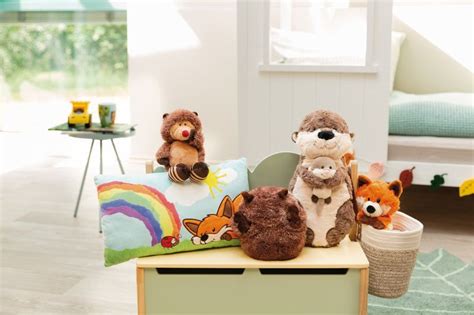 Nici Forest Friends Kuschelkissen Otter Oda Odalina Tier