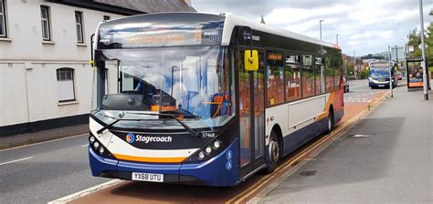 Stagecoach South West Yx Utu Is Seen In Heav Flickr