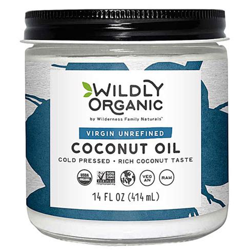 Wildly Organic Virgin Unrefined Coconut Oil Fl Oz Vitacost