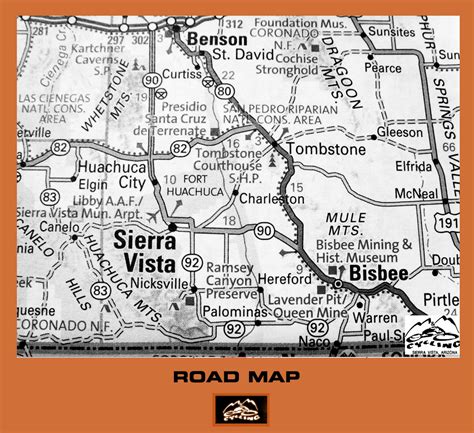 Sierra Vista Arizona Map - Table Rock Lake Map