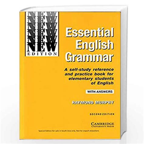 Essential English Grammar with Answers by raymond murphy-Buy Online Essential English Grammar ...