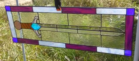 Winchester Mystery House Stained Glass Sword Etsy