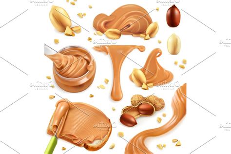 Peanut Butter Vector At Vectorified Collection Of Peanut Butter