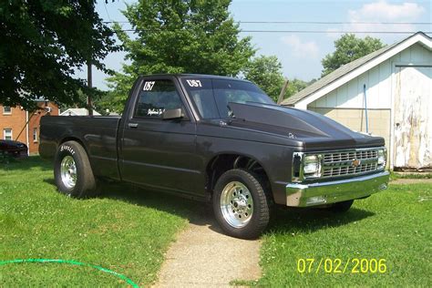 1986 Chevrolet S10 Pickup Racing 14 Mile Trap Speeds 0 60