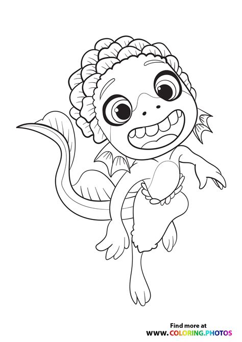 Luca Coloring Pages Innovationkopol