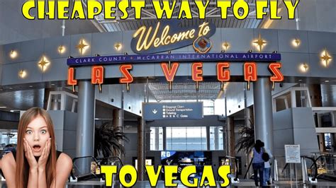 How To Get Cheap Vegas Airfare Youtube