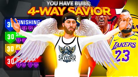 New Way Savior Build Is The Best Build On Nba K Game Breaking