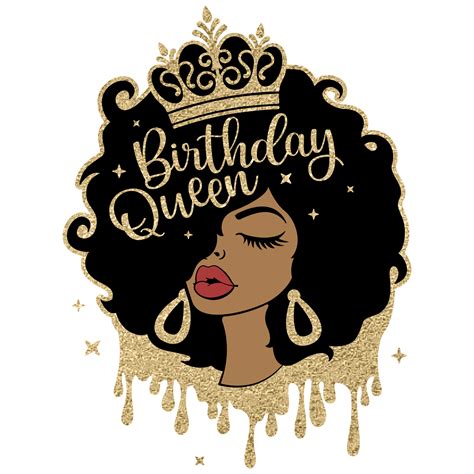 Birthday Queen Printed Heat Transfer Vinyl