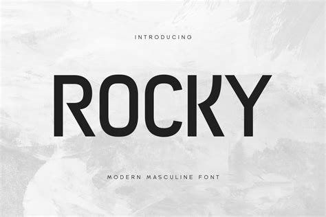 Masculine Font