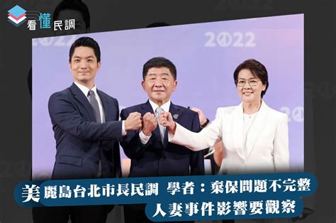 全民查假會社》看懂民調：美麗島台北市民調 學者：棄保問題不完整 人妻事件影響要觀察 Yahoo奇摩汽車機車