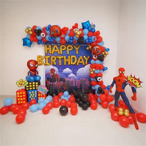 A Marvel Action Decor for your Child's birthday in your city. | Delhi NCR