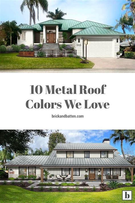 Stunning Metal Roof Colors for Your Home's Exterior