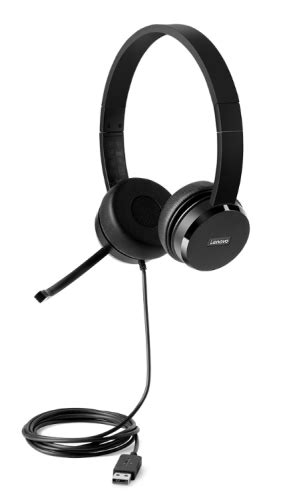 Lenovo 100 Stereo Usb Headset 4xd0x88524 Lenovo Shop Sk