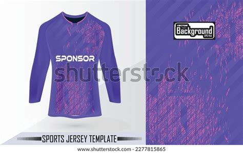 Sublimation Soccer Jersey Design Mockup View Stock Vector (Royalty Free ...