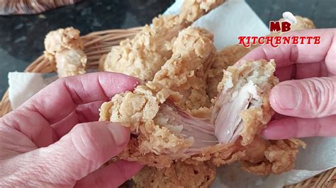 Crispy Outside Juicy Inside Kfc Style Fried Chicken Kentucky Fried