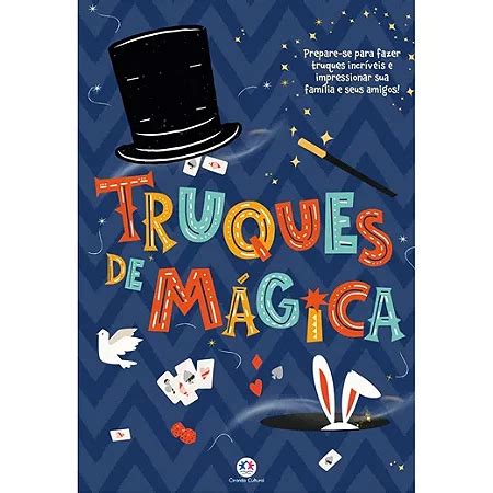 Livro Truques de mágica Brochura 9786555000016 CC Brinquedos