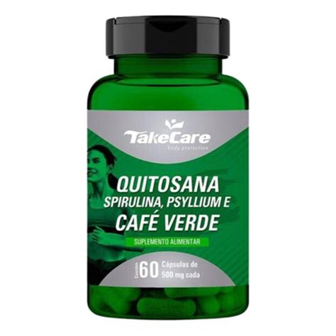 Quitosana Spirulina Psyllium e Café Verde 60 Capsulas Shopee Brasil