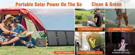 Amazon Zerokor Solar Generator With Panel W Portable Power